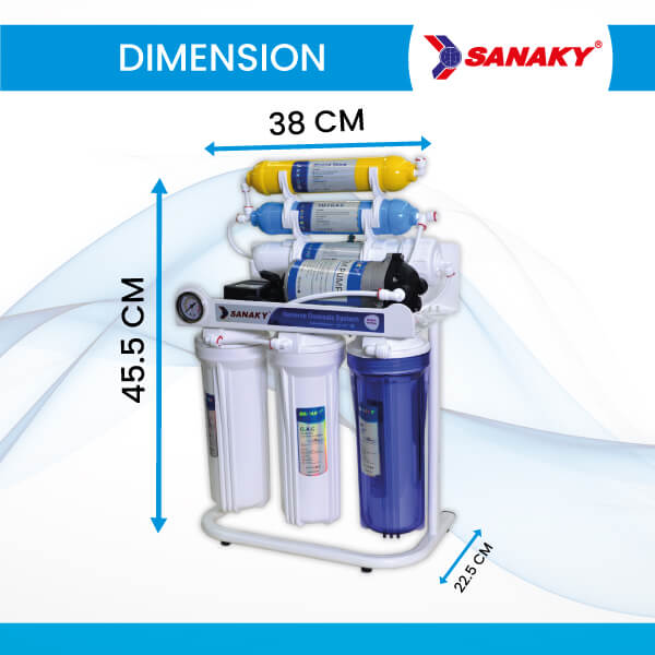 Sanaky S2 - RO Water Purifier - 100 G - Made in Vietnam 
