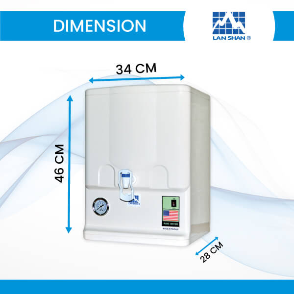 Lanshan 1550  - 50 G - RO Water Purifier - Taiwan  thumbnail